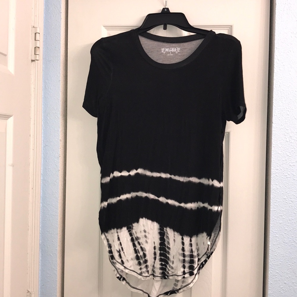 Trendy tie dye tunic top